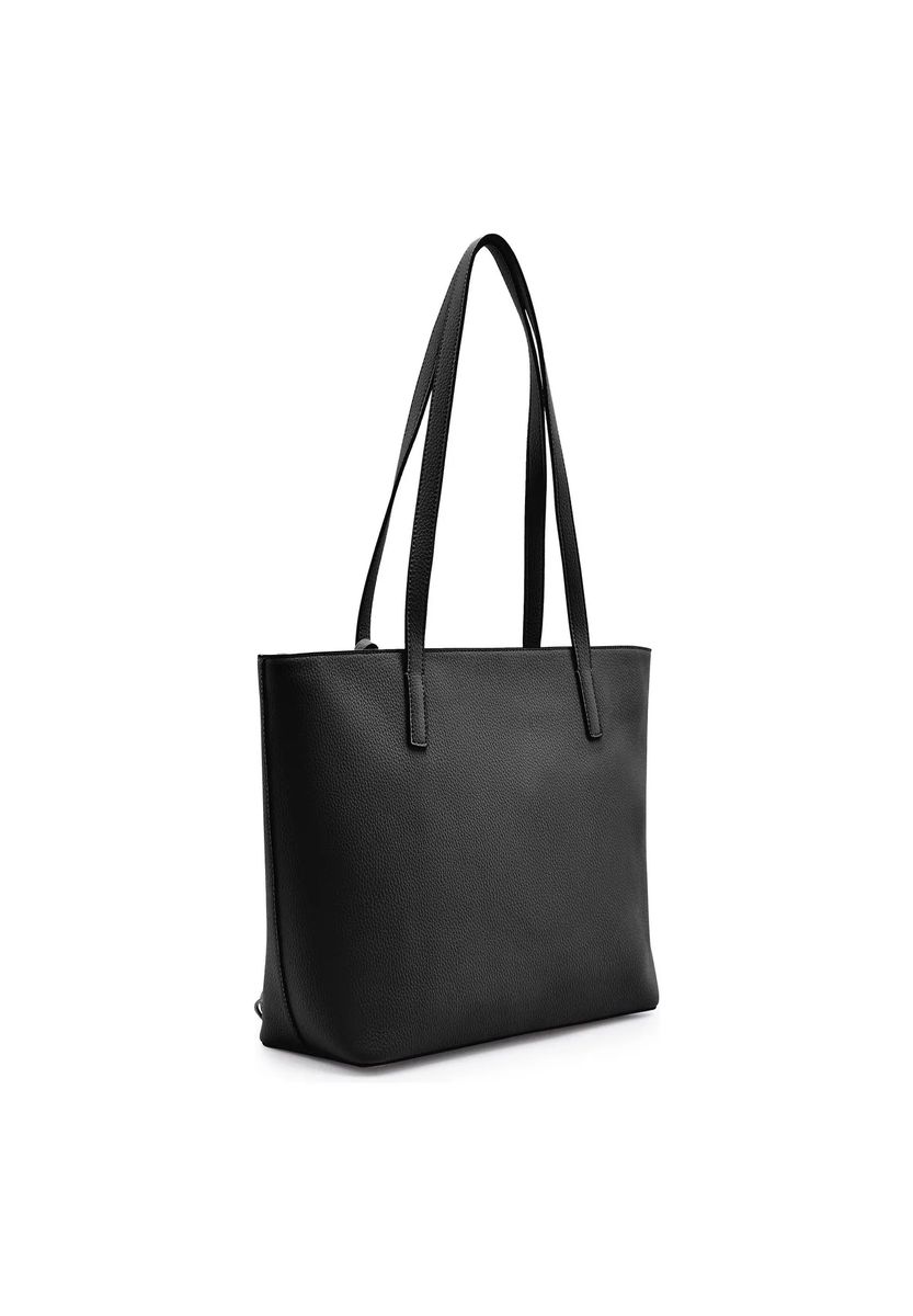 Minimalistischer Shopper aus Kunstleder