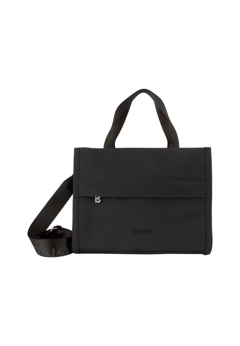 Strukturierter Multi-Pocket Carryall mit Logo-Gurt