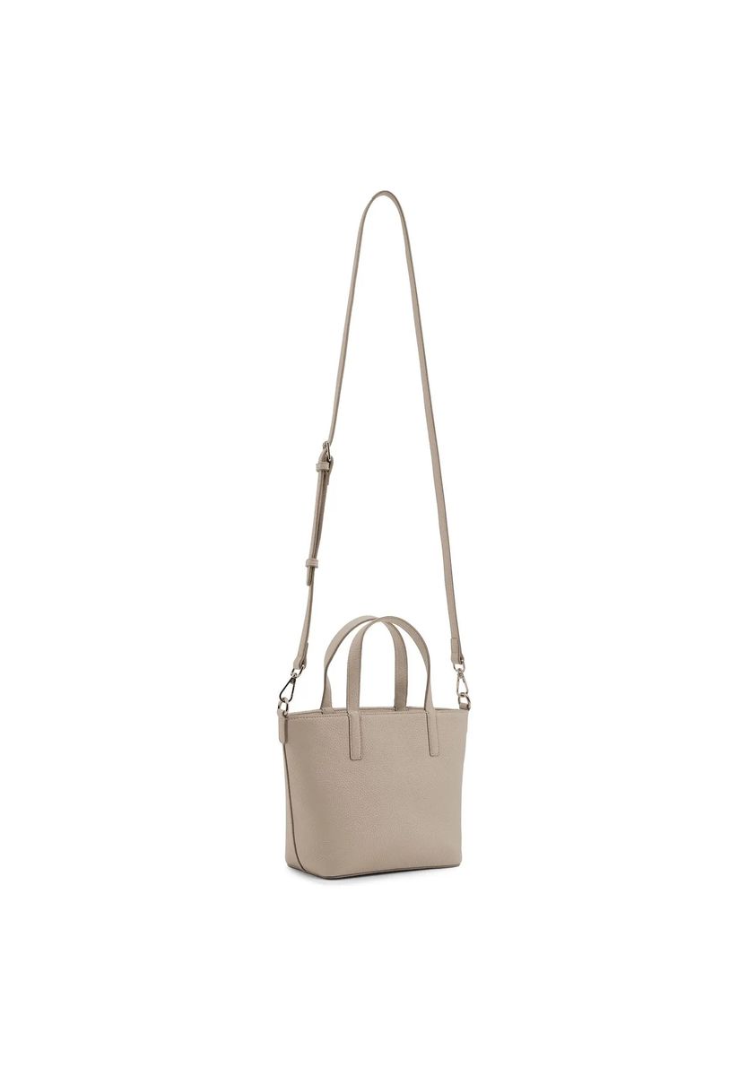Minimalistische Shopper-Tasche aus Kunstleder