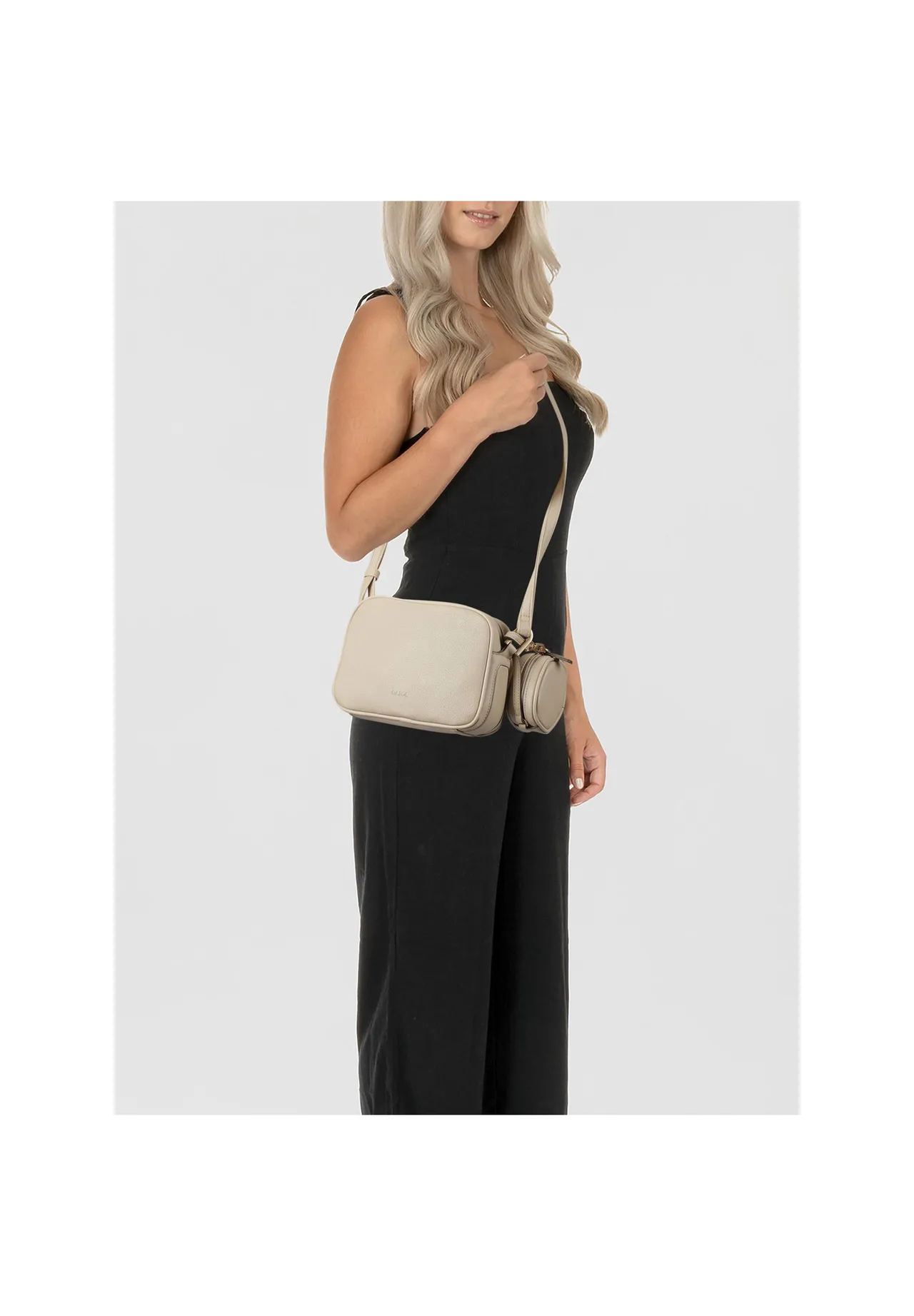 Elegante Umhängetasche mit Mini-Pouch
