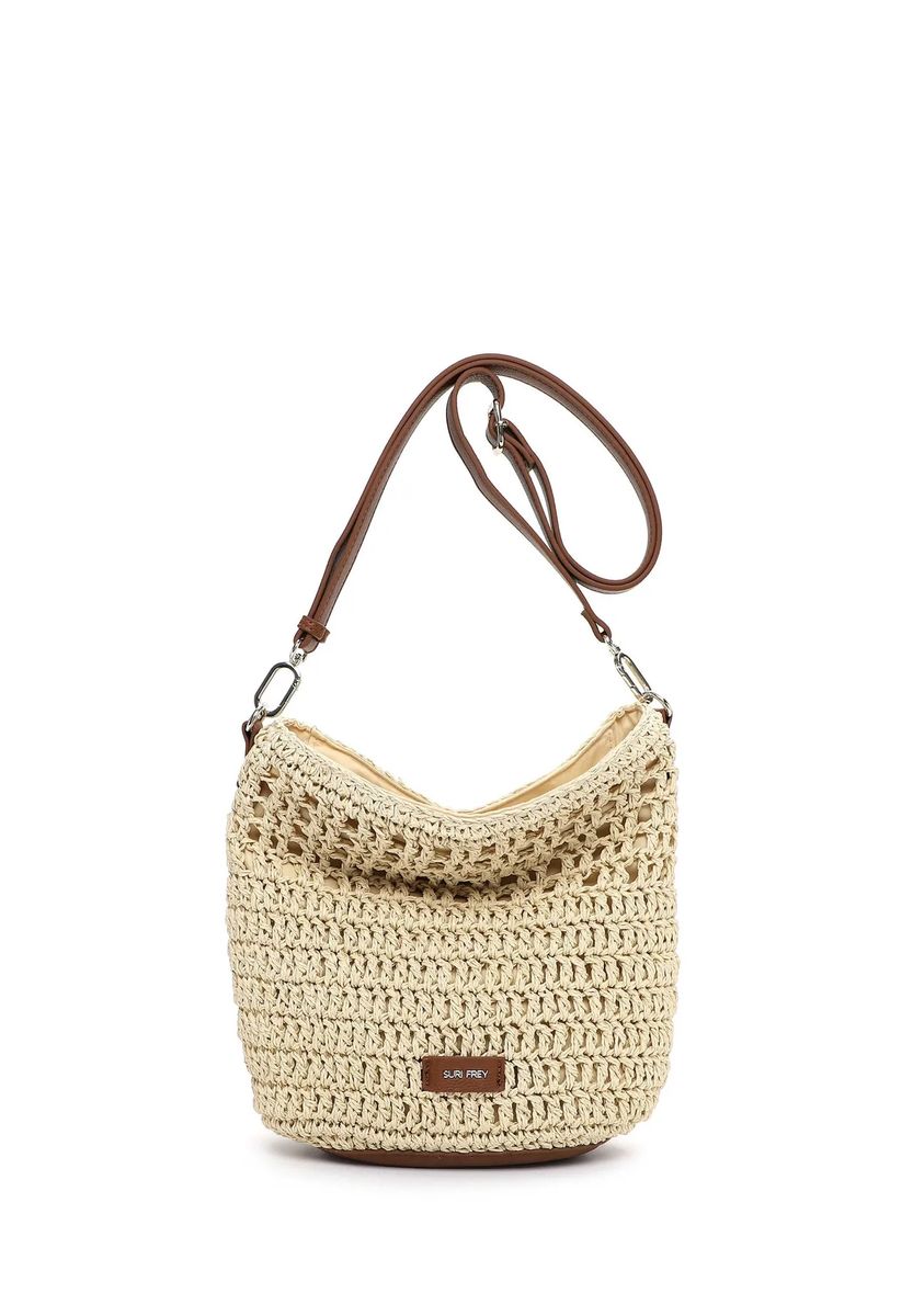 Hobo-Tasche in Bast-Optik