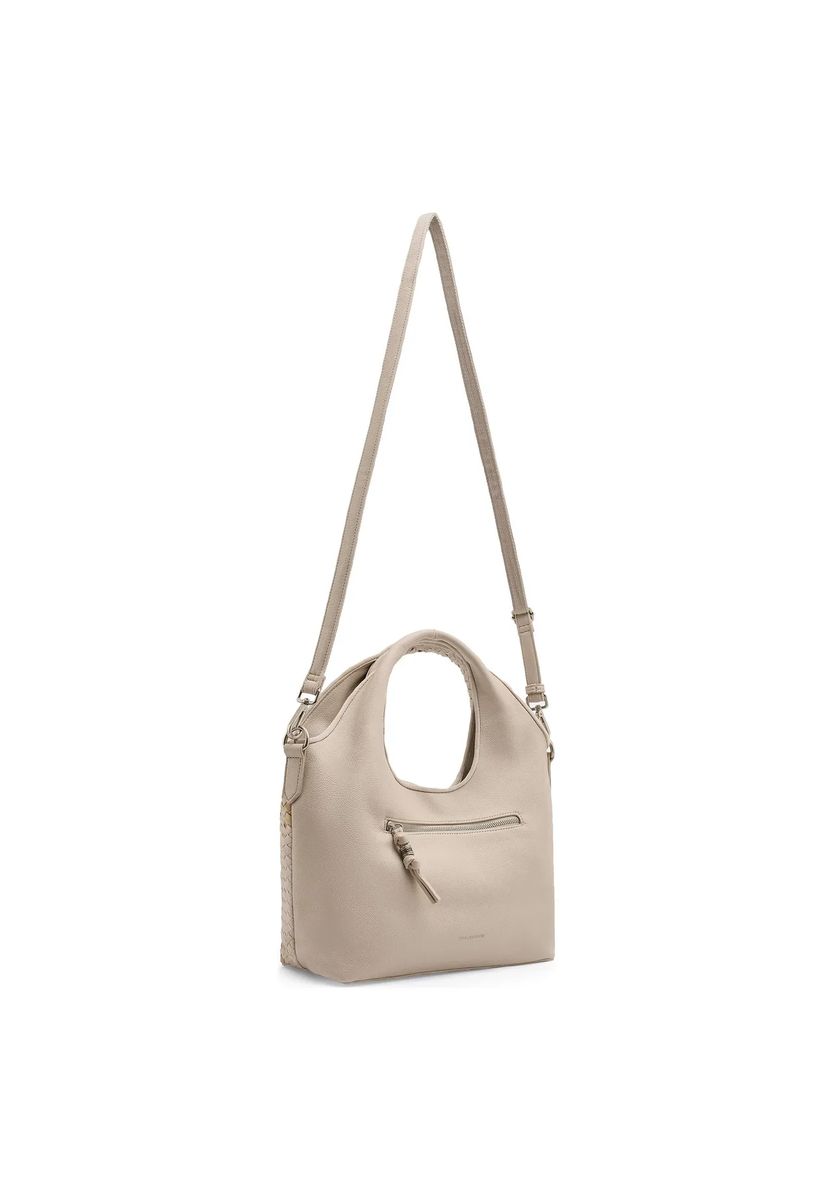 Geflochtene Leder-Hobotasche