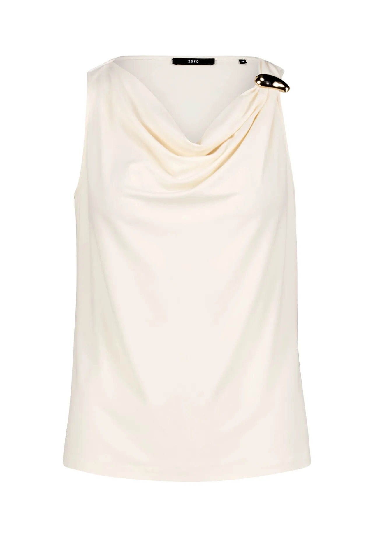 Elegantes Top mit Wasserfallausschnitt