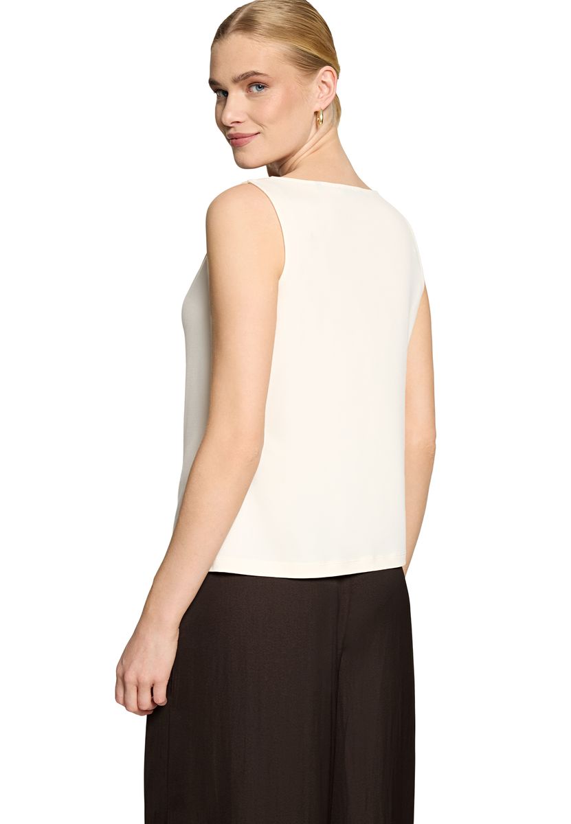 Elegantes Top mit Wasserfallausschnitt