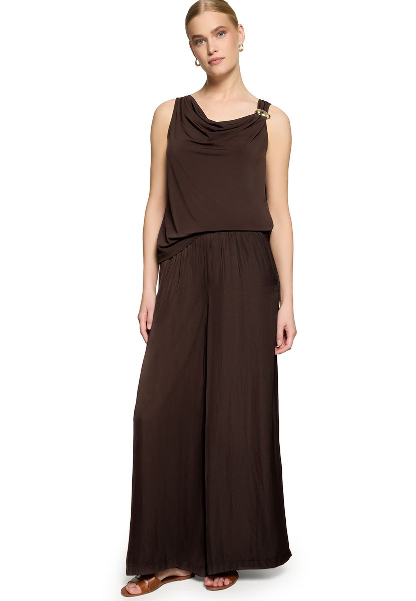 Elegantes Top mit Wasserfallausschnitt