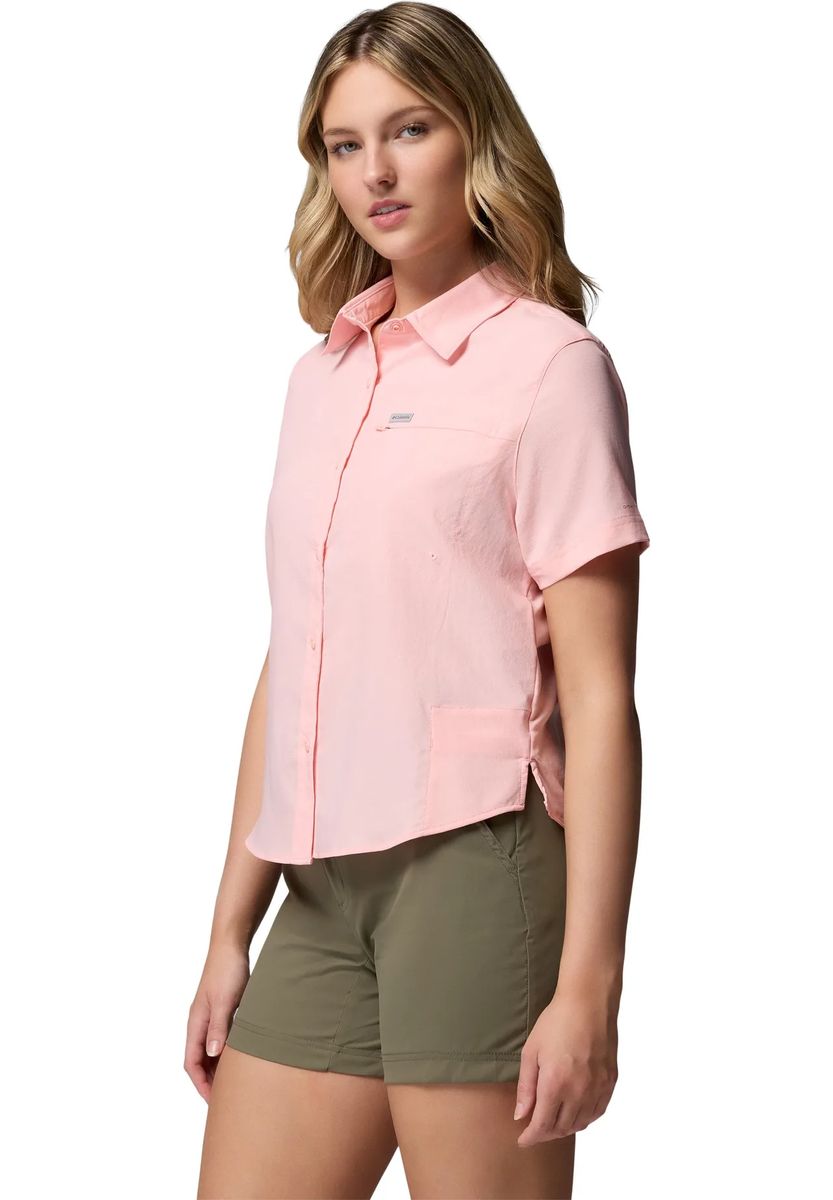 Kurzärmelige Utility-Wanderbluse