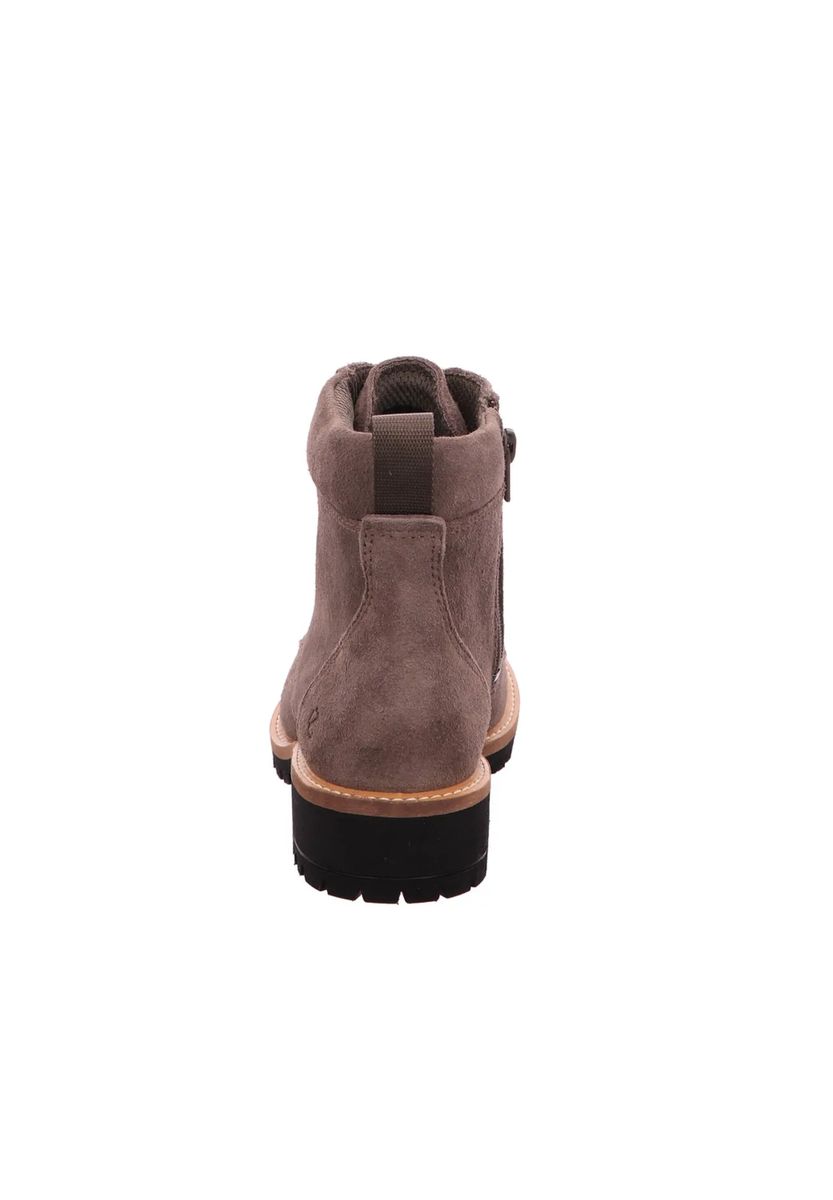 Geschnürte Stiefeletten aus Wildleder