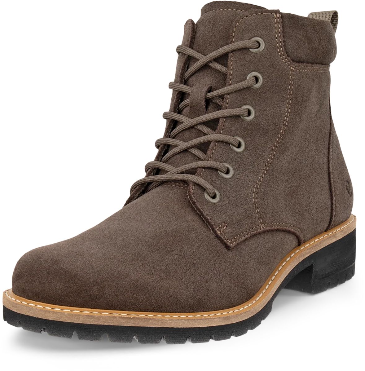Geschnürte Stiefeletten aus Wildleder