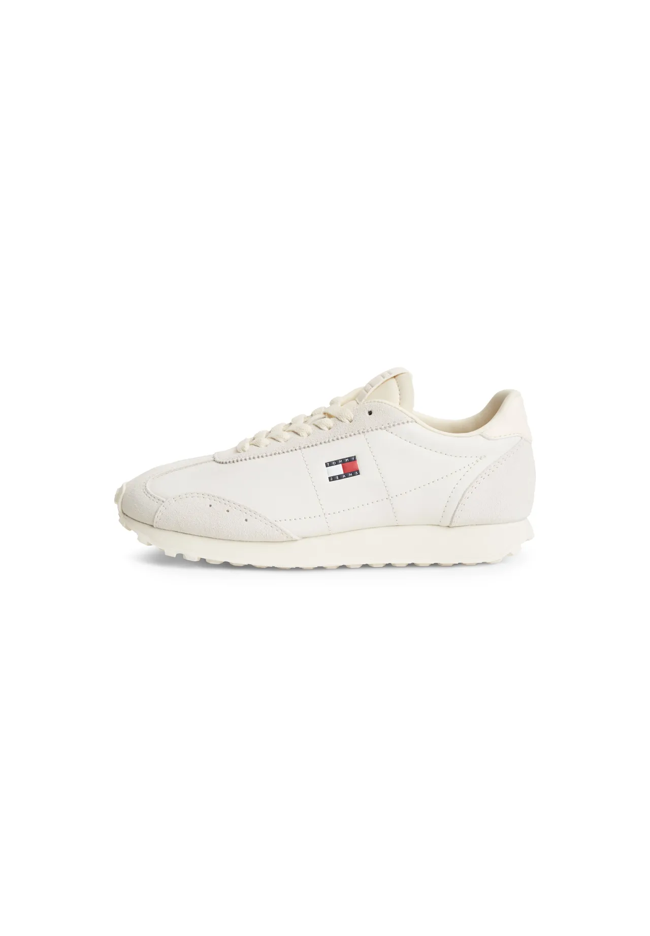 Retro-Leder-Sneaker im Jogging-Stil