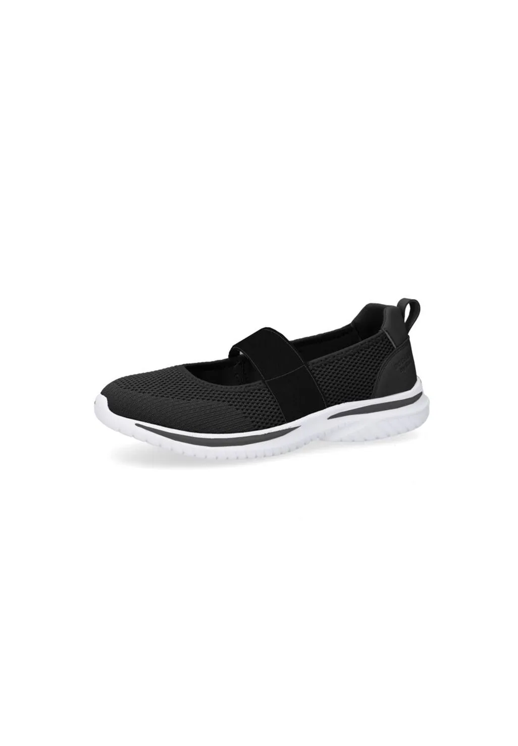 Sportlicher Mesh-Slipper mit Spange