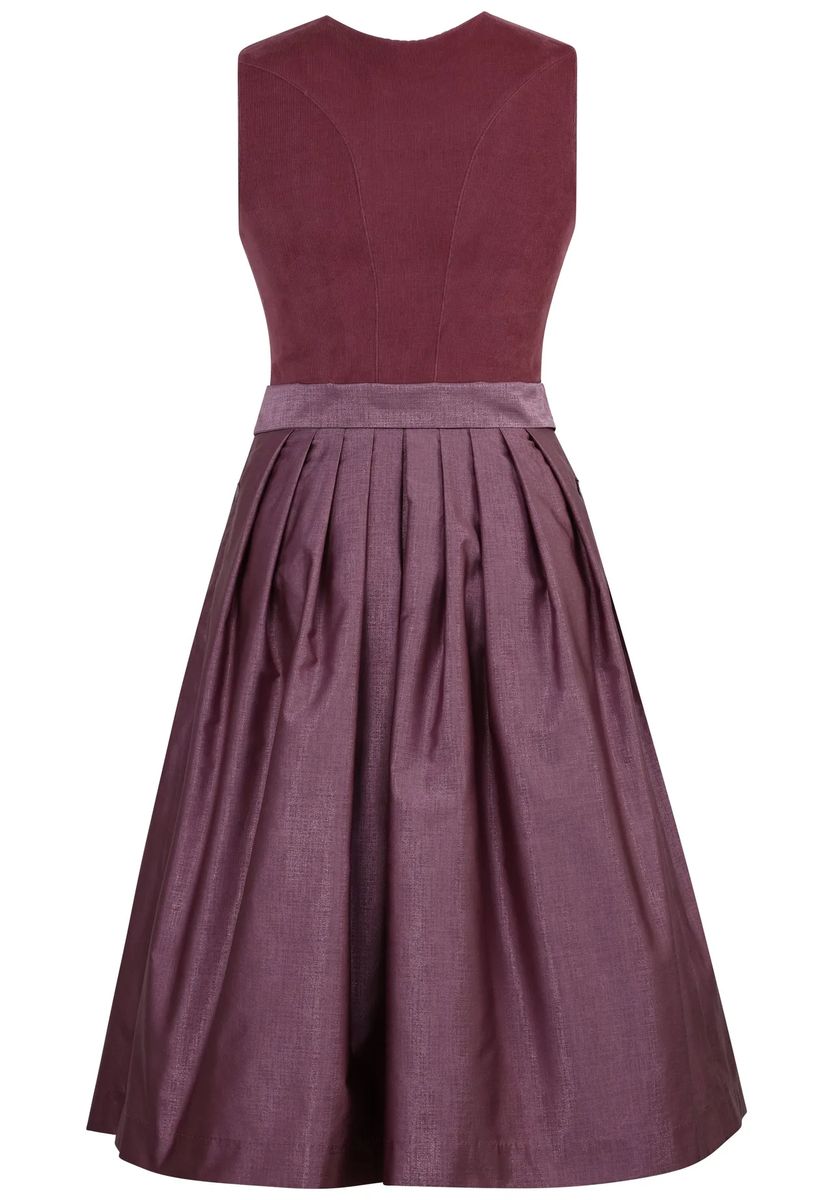 Klassisches Dirndl mit Cord-Mieder