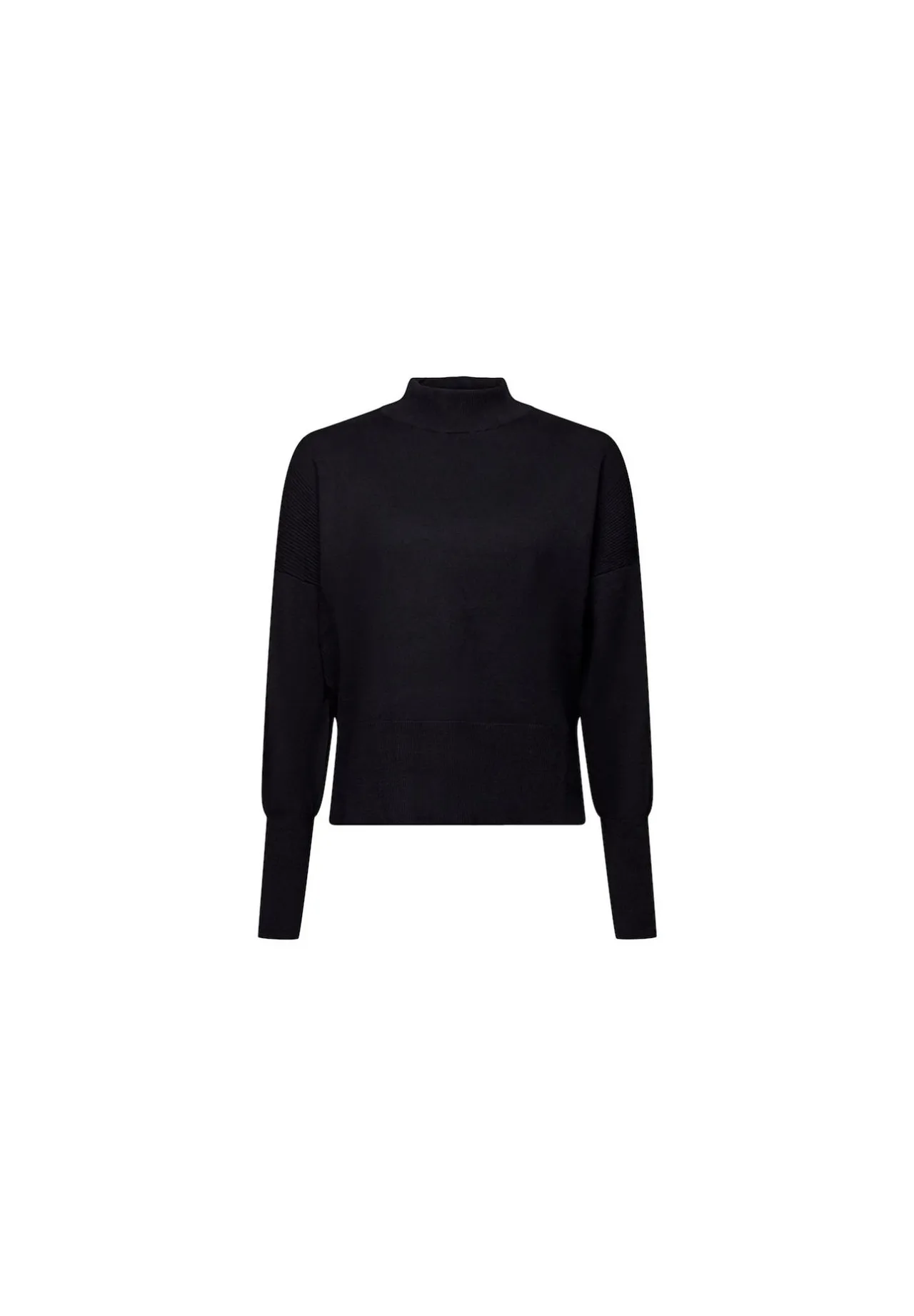 Minimalistischer Pullover mit Stehkragen