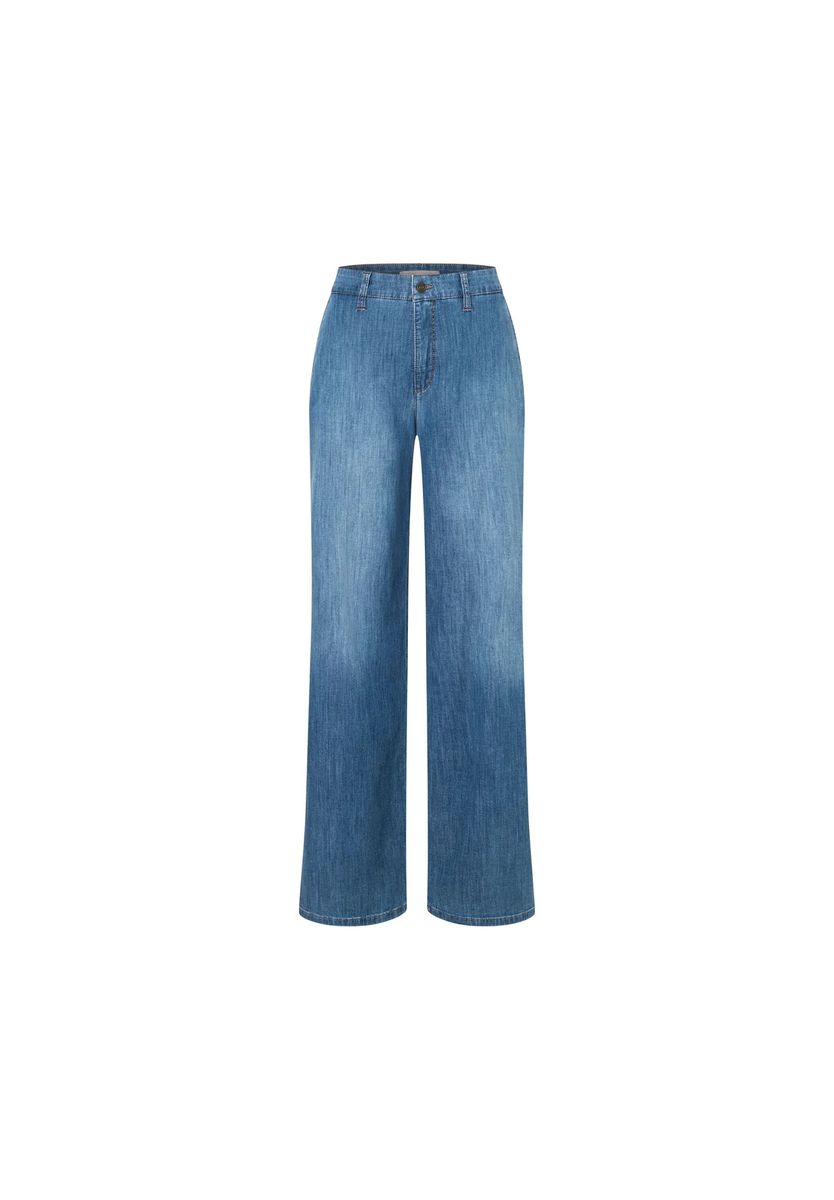 Weite Leichte Denim-Chinos