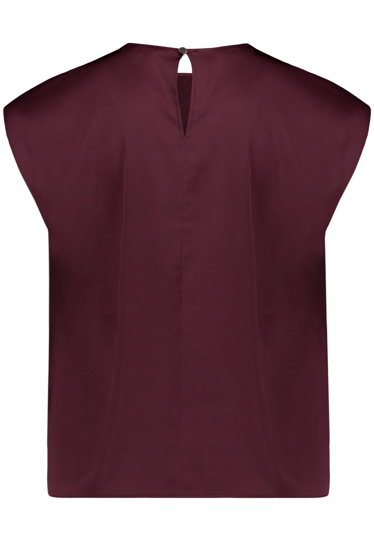 Elegante Satinbluse mit Falten