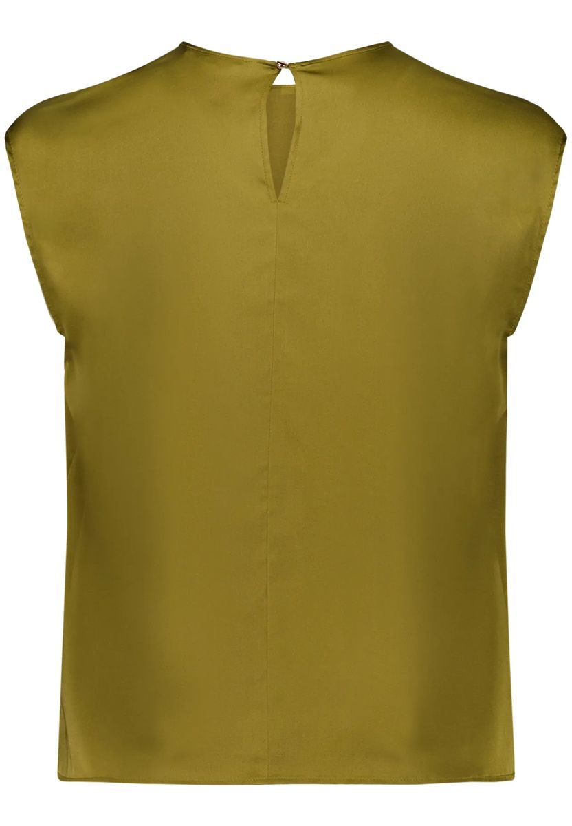 Elegantes Satin-Top mit Falten
