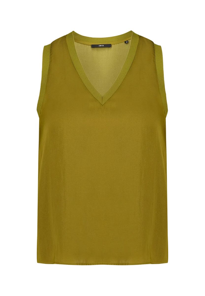 Elegantes ärmelloses Top mit V-Ausschnitt