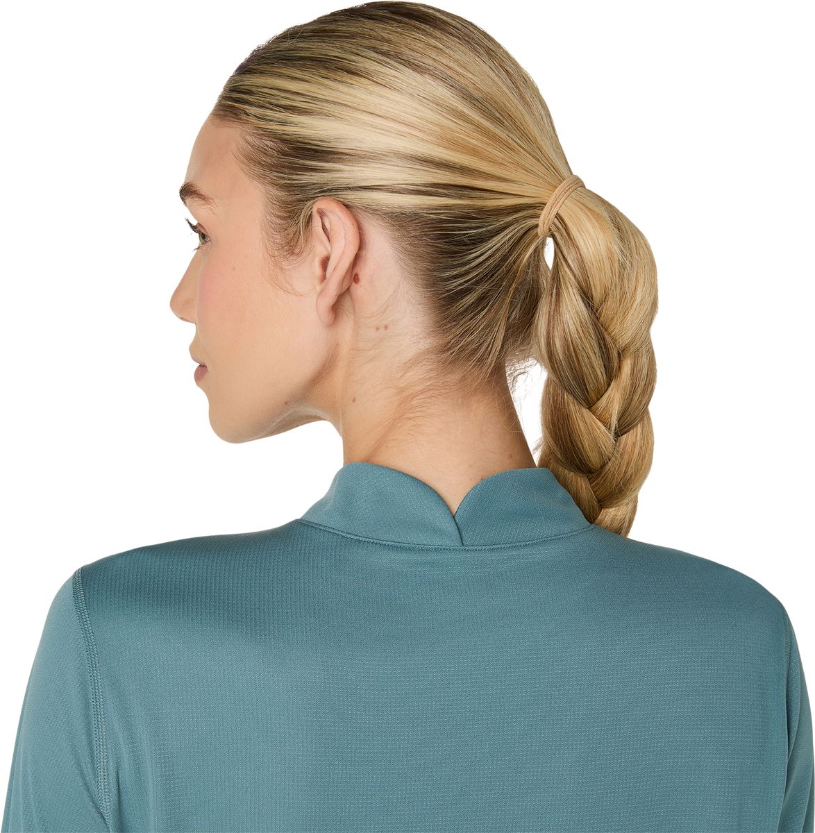 Icon Langarmshirt mit Halbreißverschluss