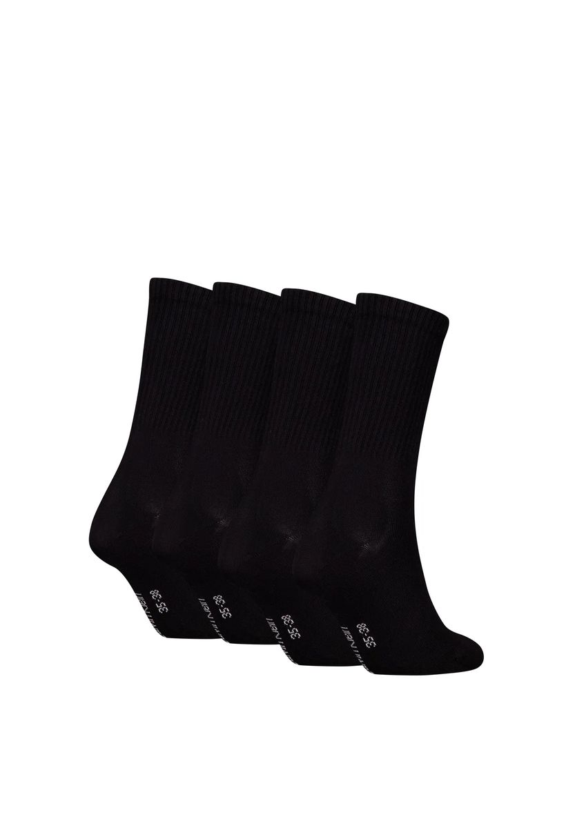 Klassische Logo-Rippstrick-Socken