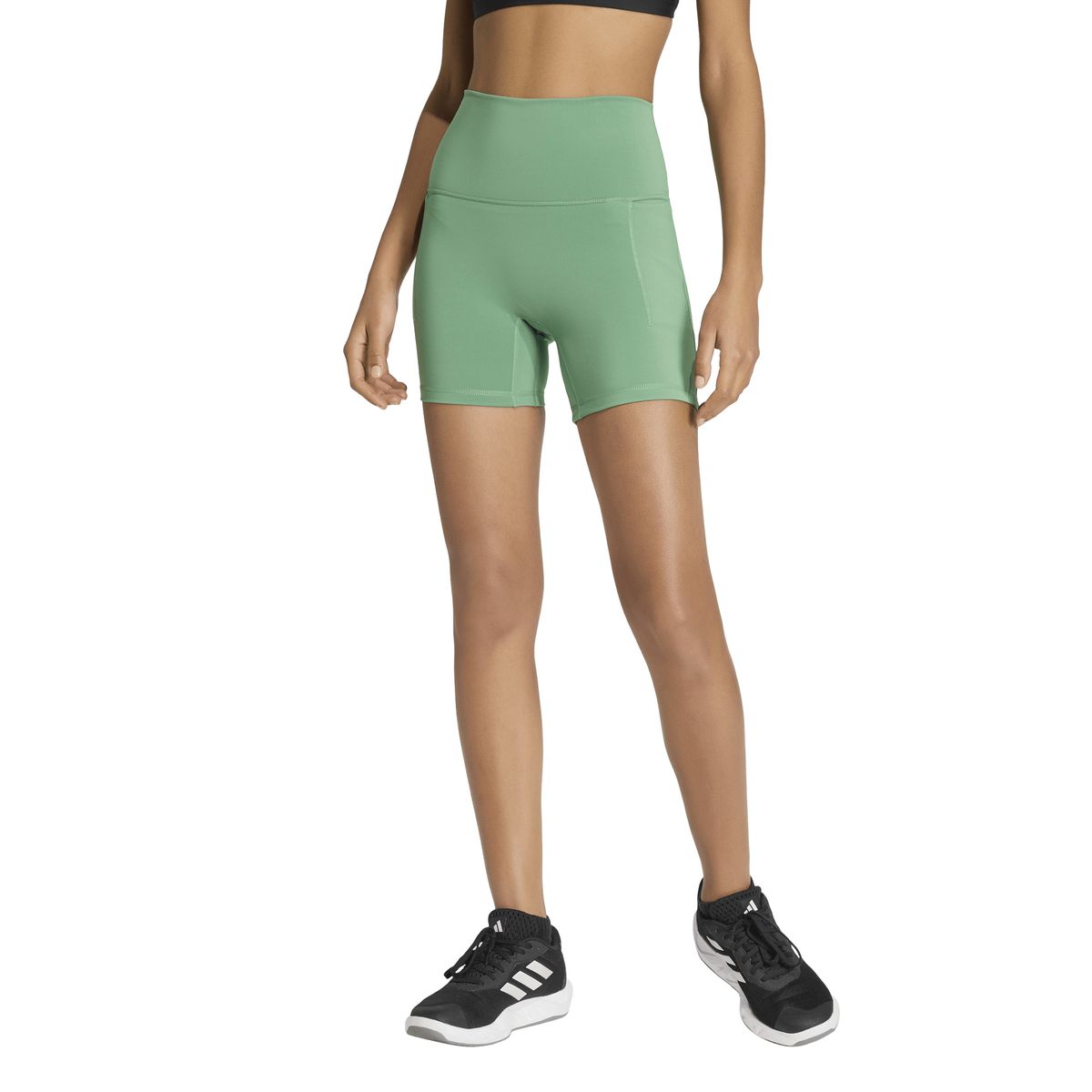 Konturierende High-Waist Studio-Shorts