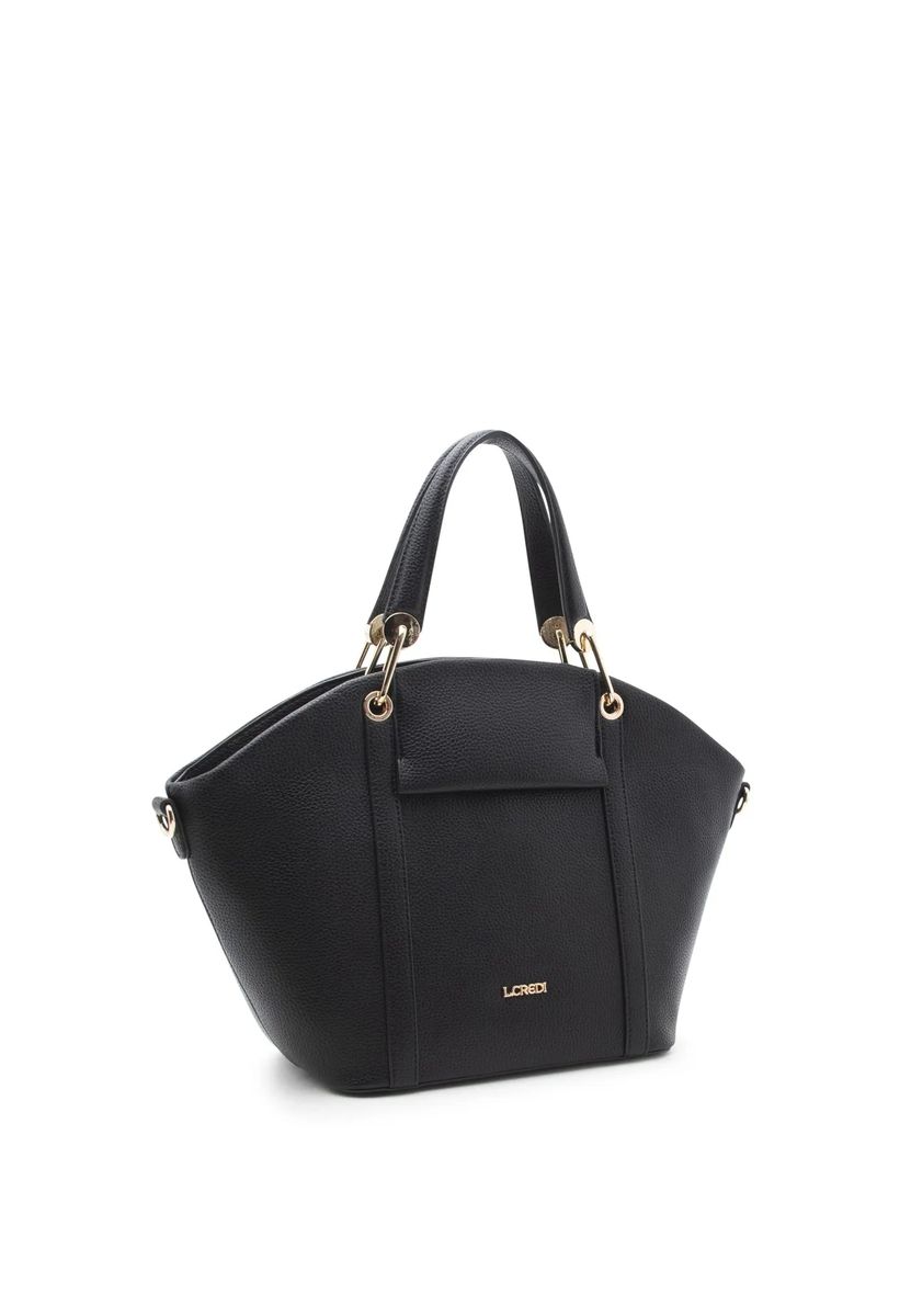 Elegante Trapez-Handtasche aus Kunstleder