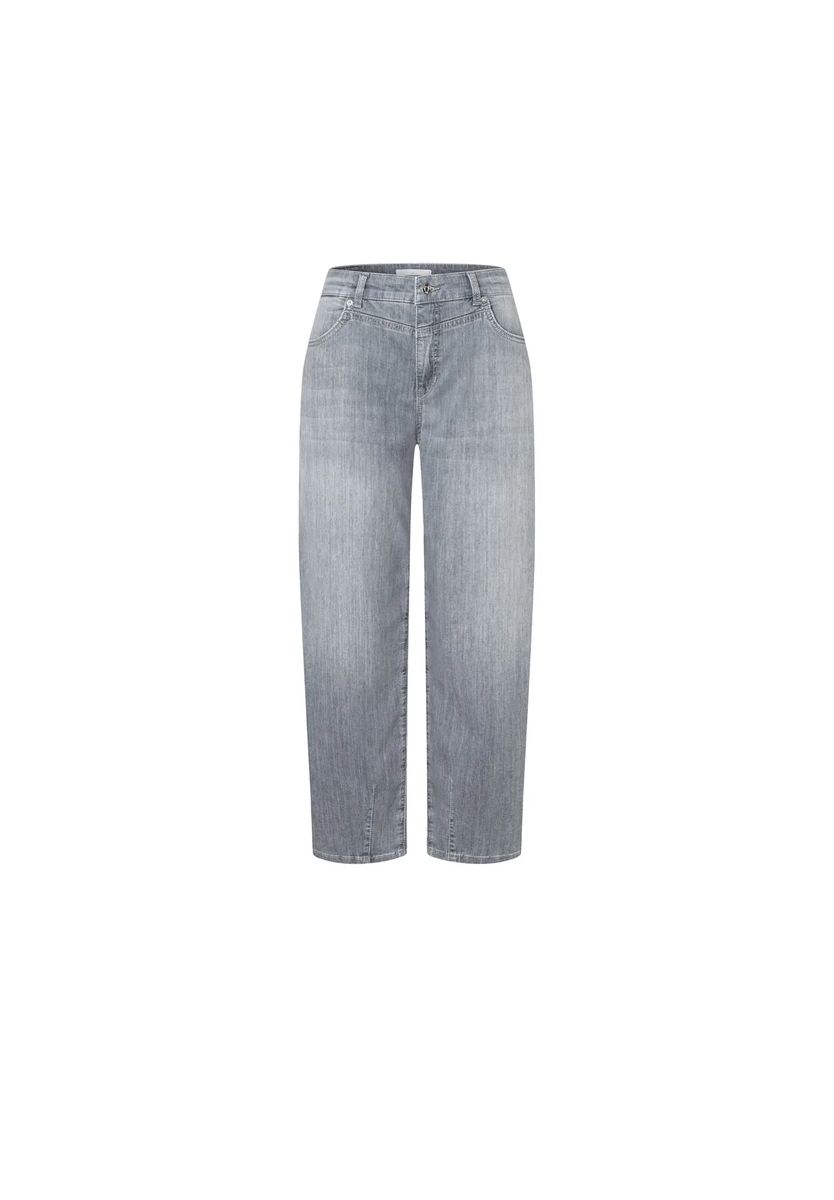 Lässige Barrel-Leg Denim-Hose