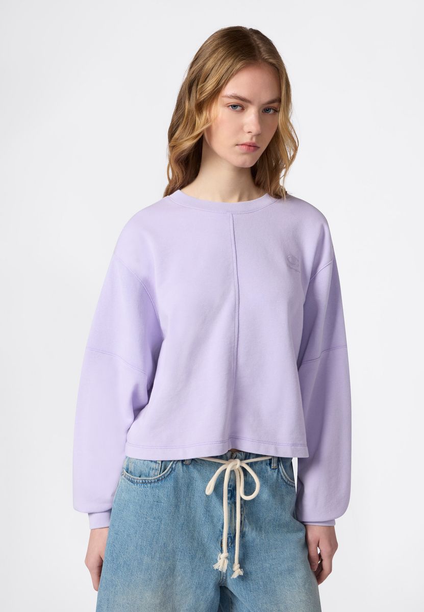 Kurz geschnittenes Oversize-Sweatshirt