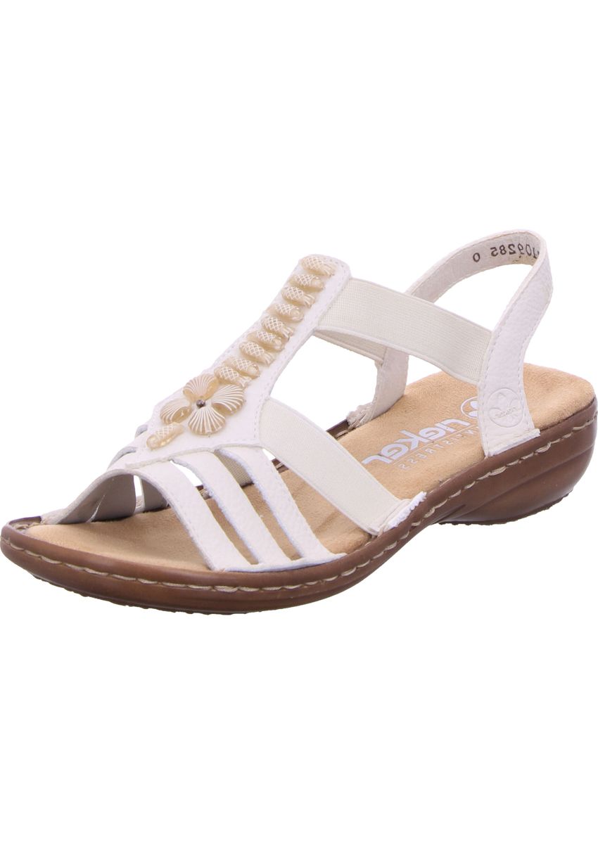 Komfortable Riemchensandalen mit Keilabsatz
