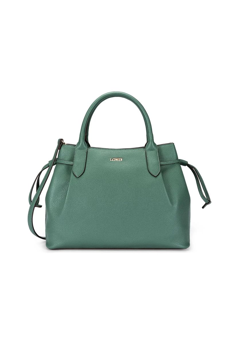 Elegante Handtasche aus genarbtem Leder