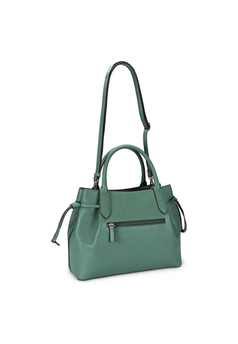 Elegante Handtasche aus genarbtem Leder