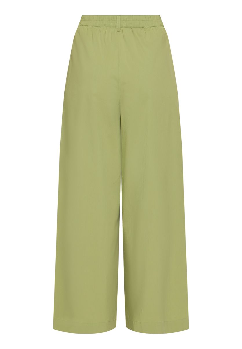 Weite Stoffhose mit Bundfalten