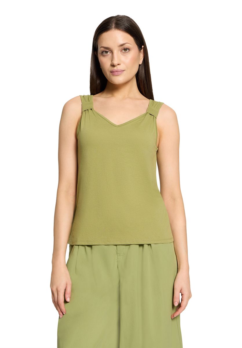 Lockeres Tanktop mit V-Ausschnitt