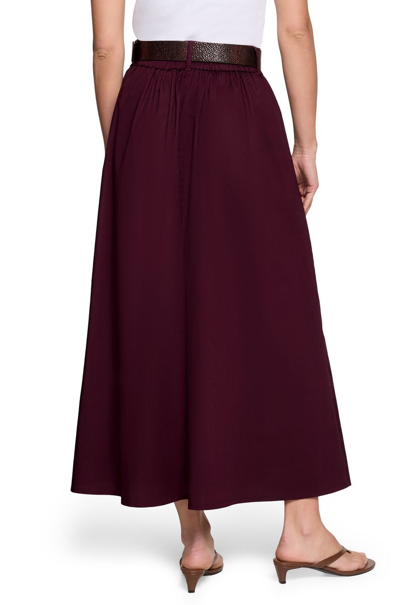 Eleganter Plisseerock mit Gürtel