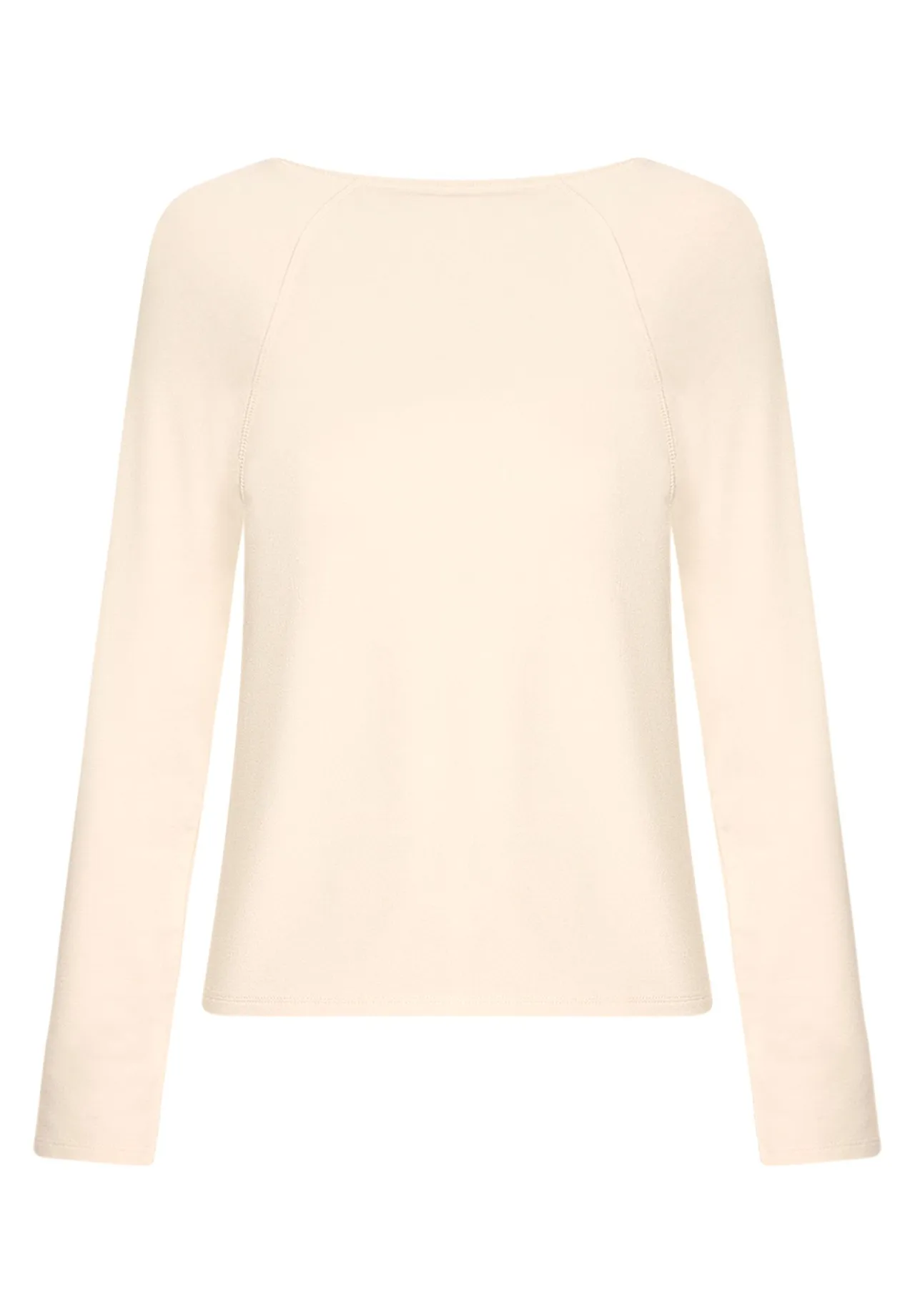 Minimalistisches Langarmshirt mit Raglan-Ärmeln