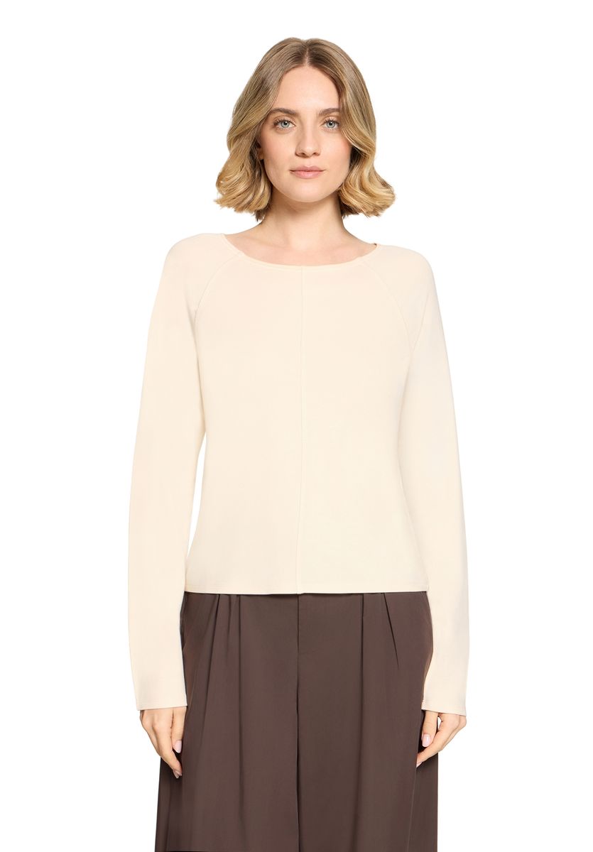 Minimalistisches Langarmshirt mit Raglan-Ärmeln