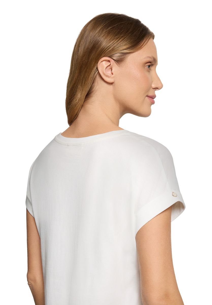 Grafik-T-Shirt mit Glitzer-Details