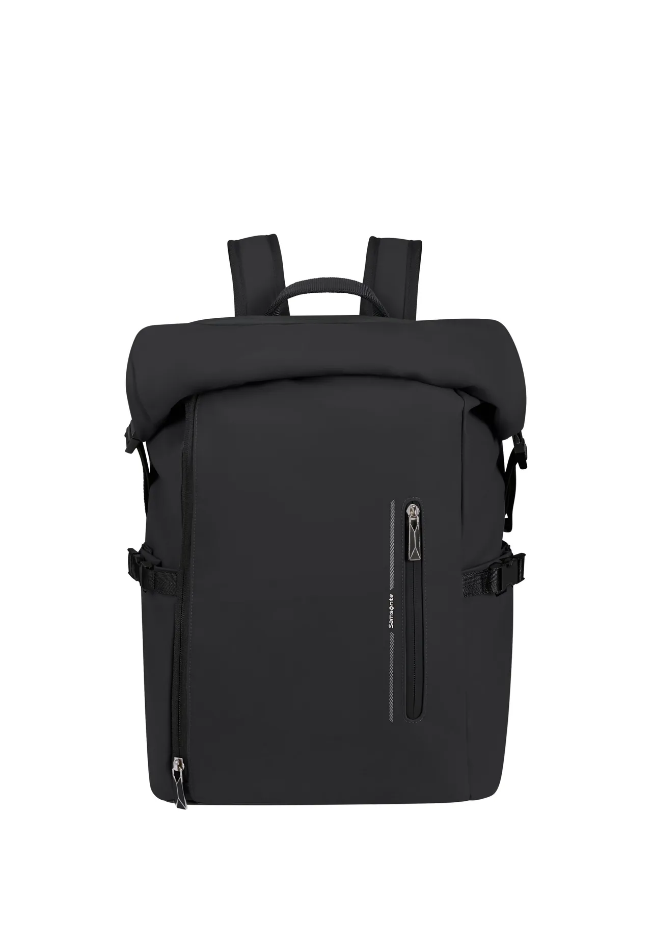 Minimalistischer Roll-Top Laptop-Rucksack