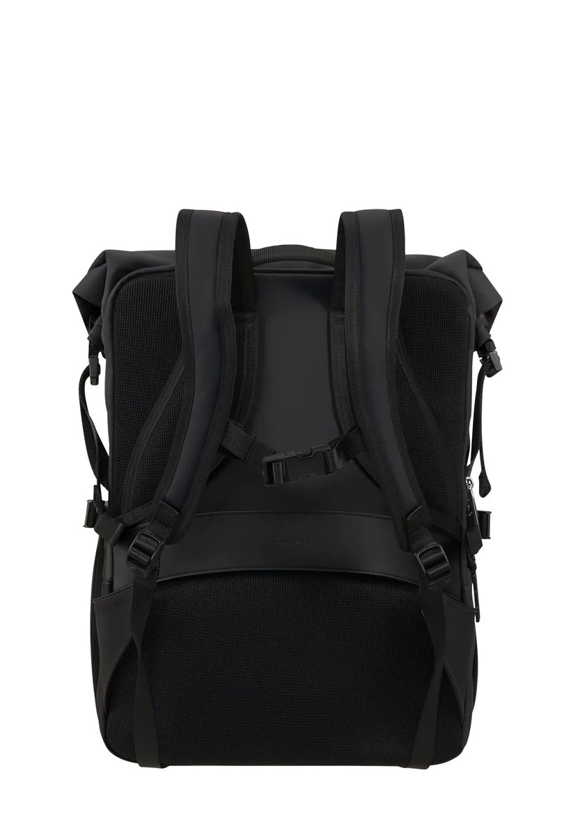 Minimalistischer Roll-Top Laptop-Rucksack