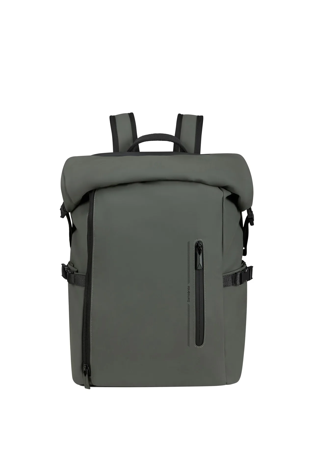 Funktionaler Roll-Top Laptop-Rucksack