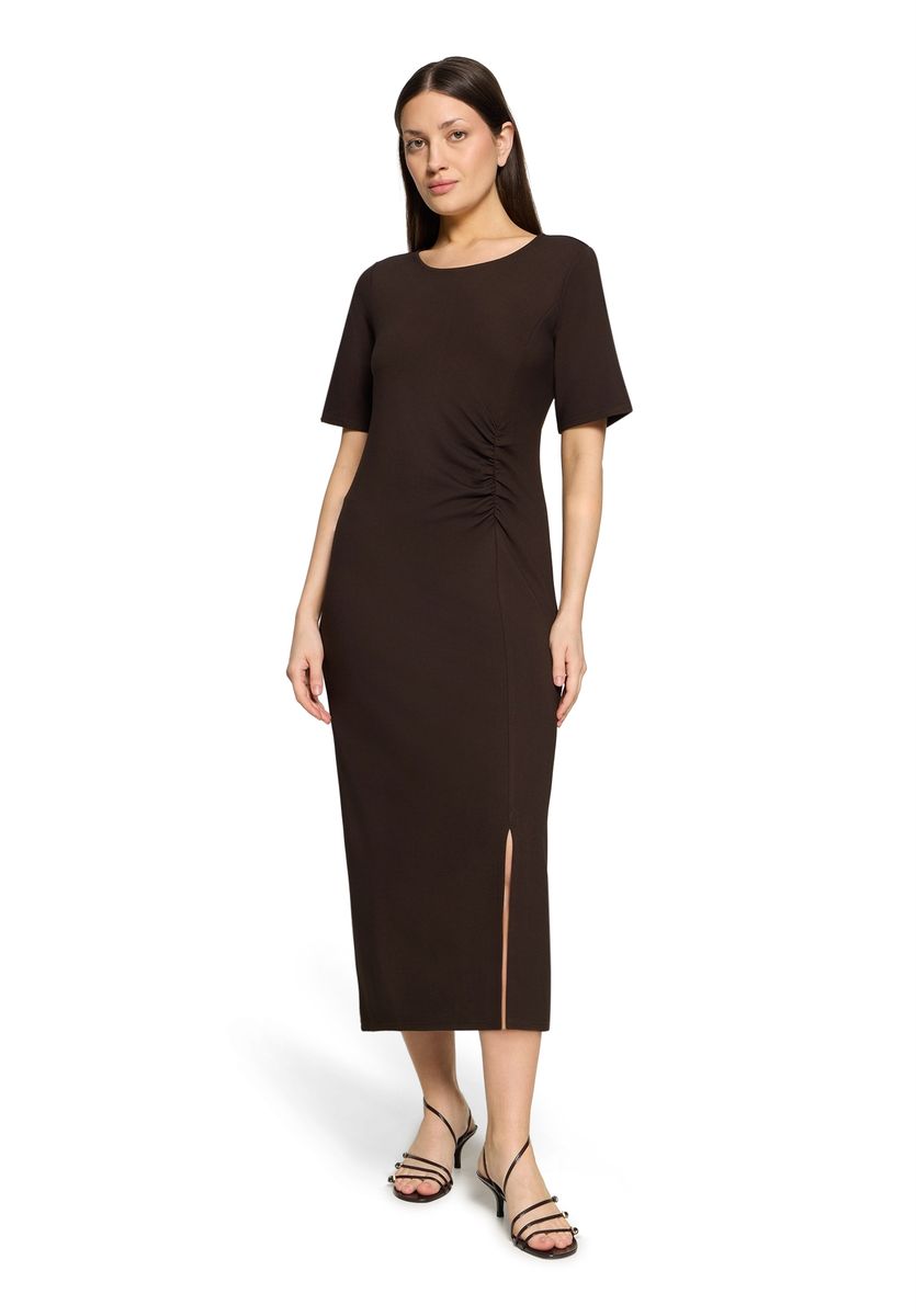 Elegantes Midikleid mit Raffung
