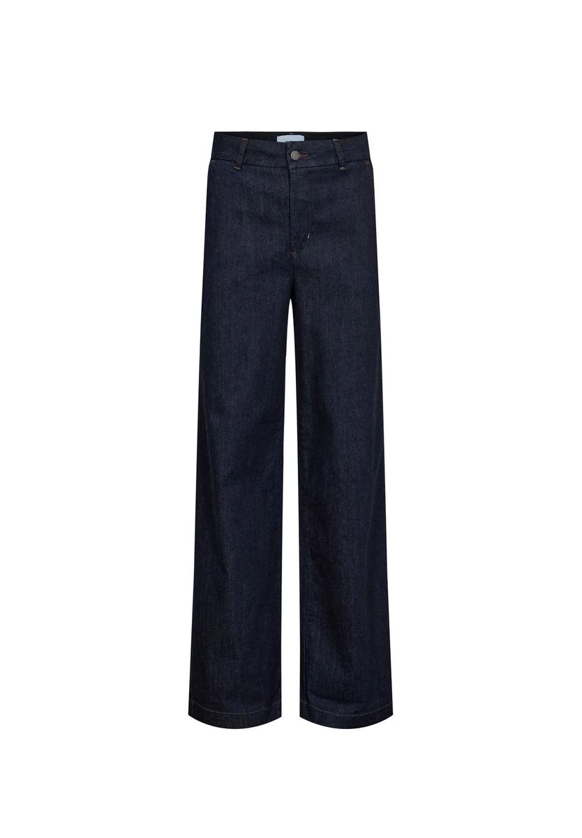 Weit geschnittene High-Waist Jeans