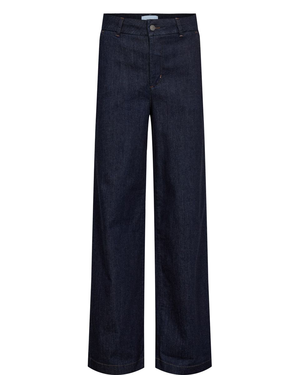 Weit geschnittene High-Waist Jeans