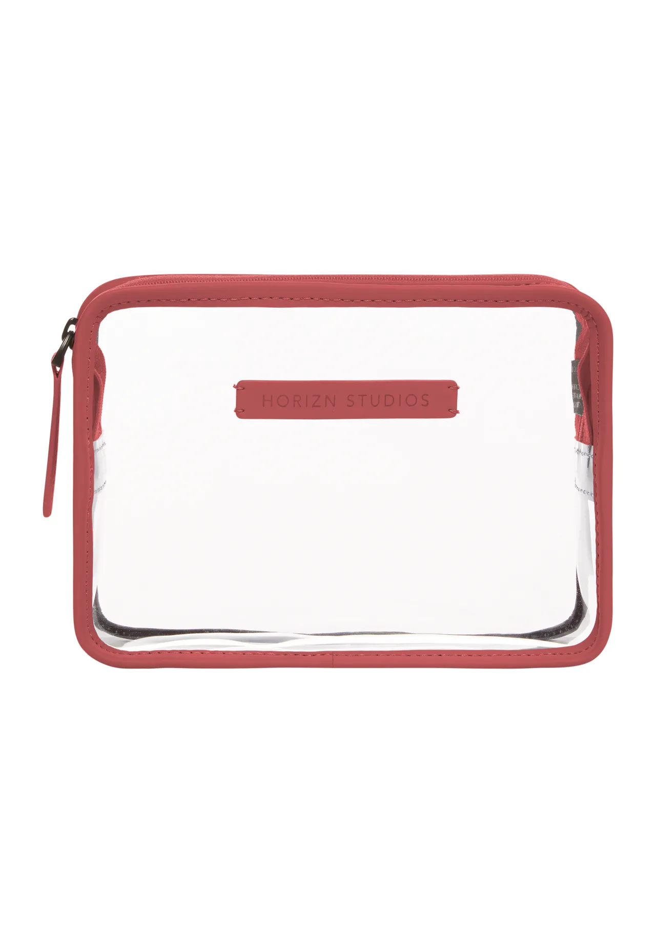 Minimalistische transparente Reise-Kulturtasche
