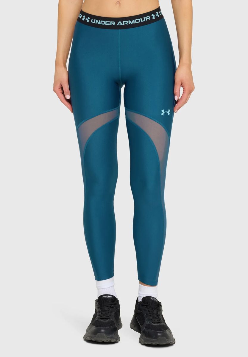 High-Performance Leggings mit Mesh-Einsätzen