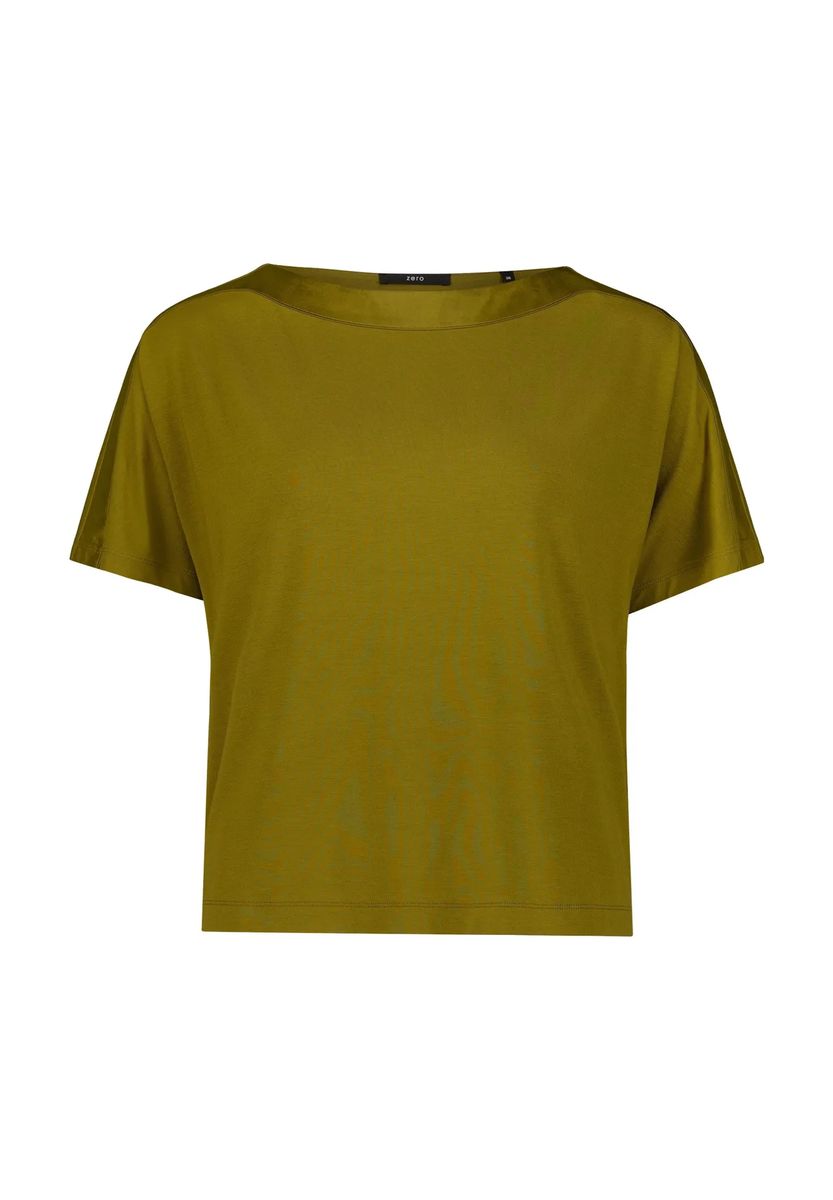 Elegantes Top mit U-Boot-Ausschnitt
