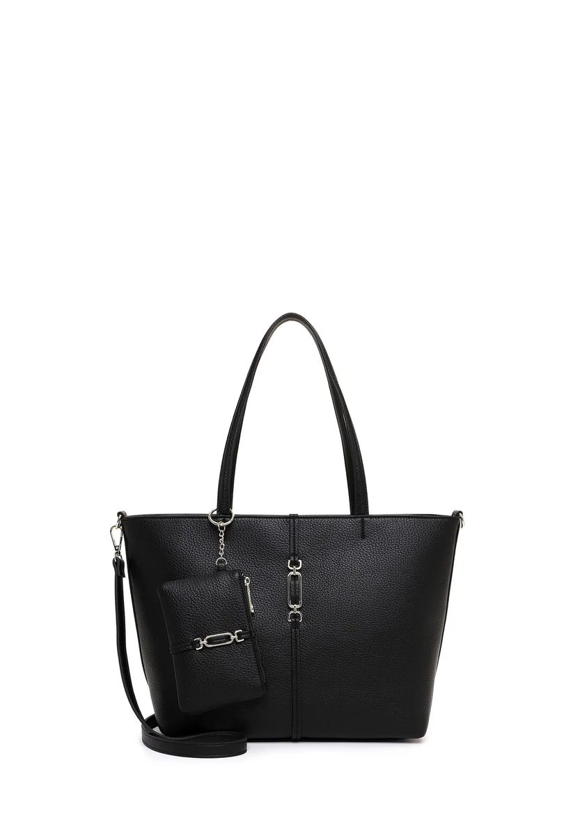 Eleganter Shopper aus strukturiertem Kunstleder