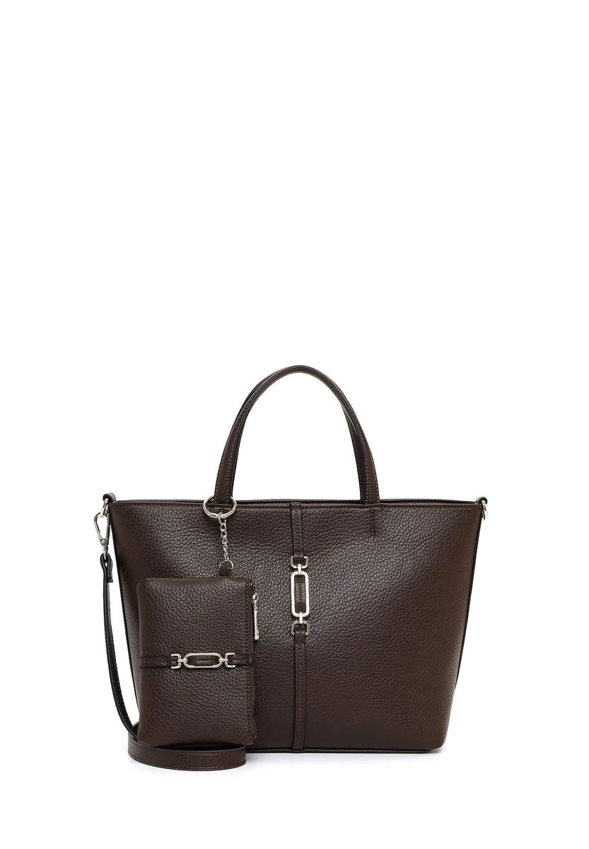 Elegante Shopper-Tasche aus Kunstleder