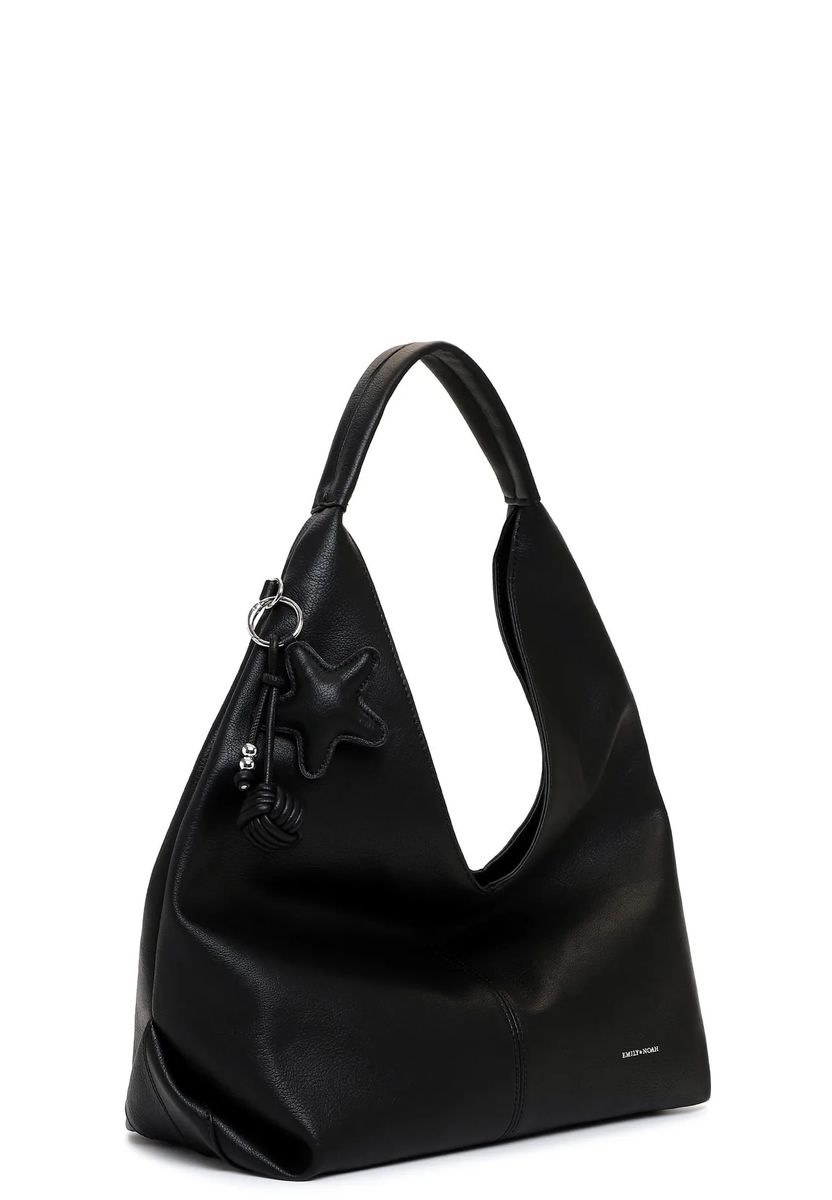 Weiche Beuteltasche aus Kunstleder