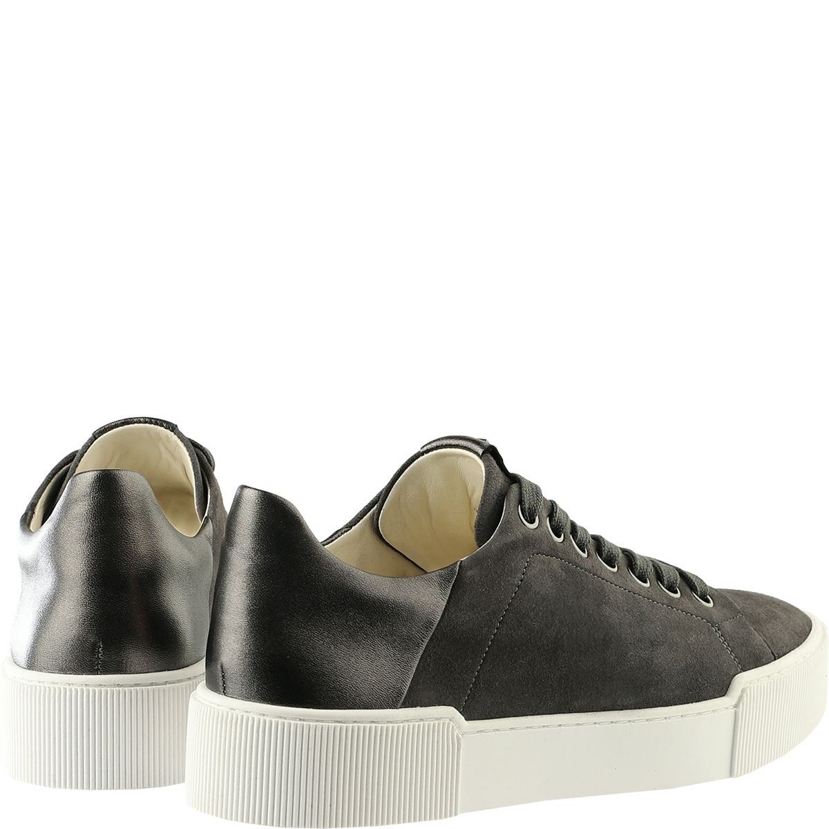 Minimalistische Low-Top Plateau-Sneaker
