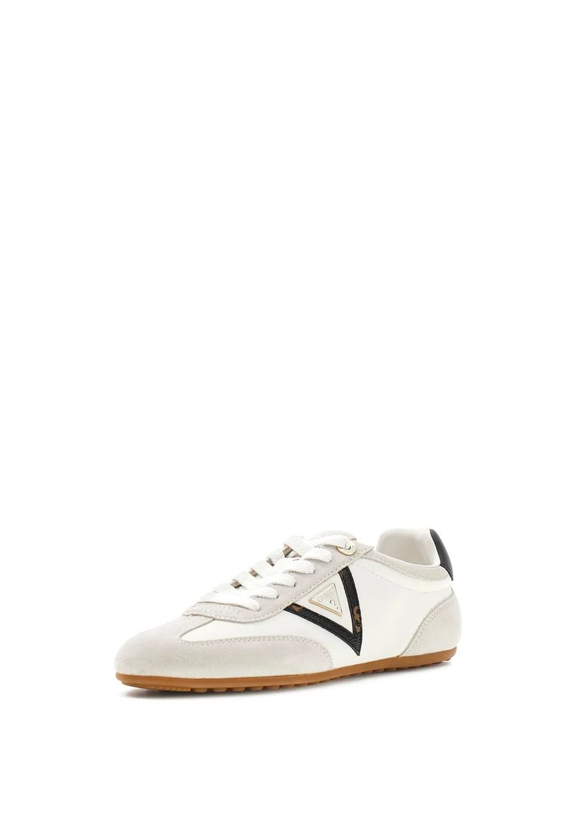 Low-Top Sneaker mit Wildleder-Akzenten