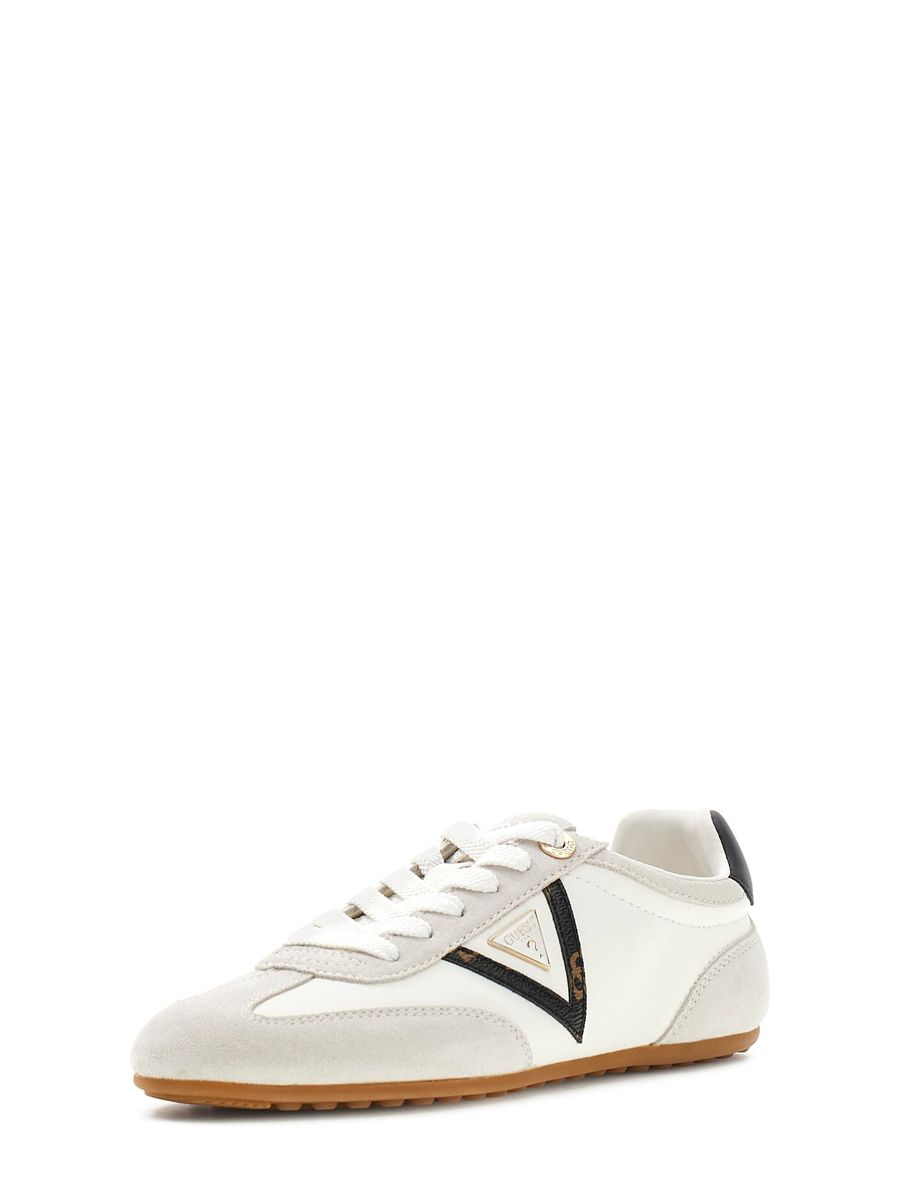 Low-Top Sneaker mit Wildleder-Akzenten